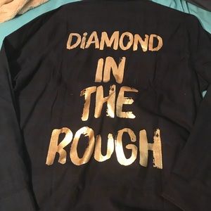 Cakeworthy “diamond in the rough” flannel